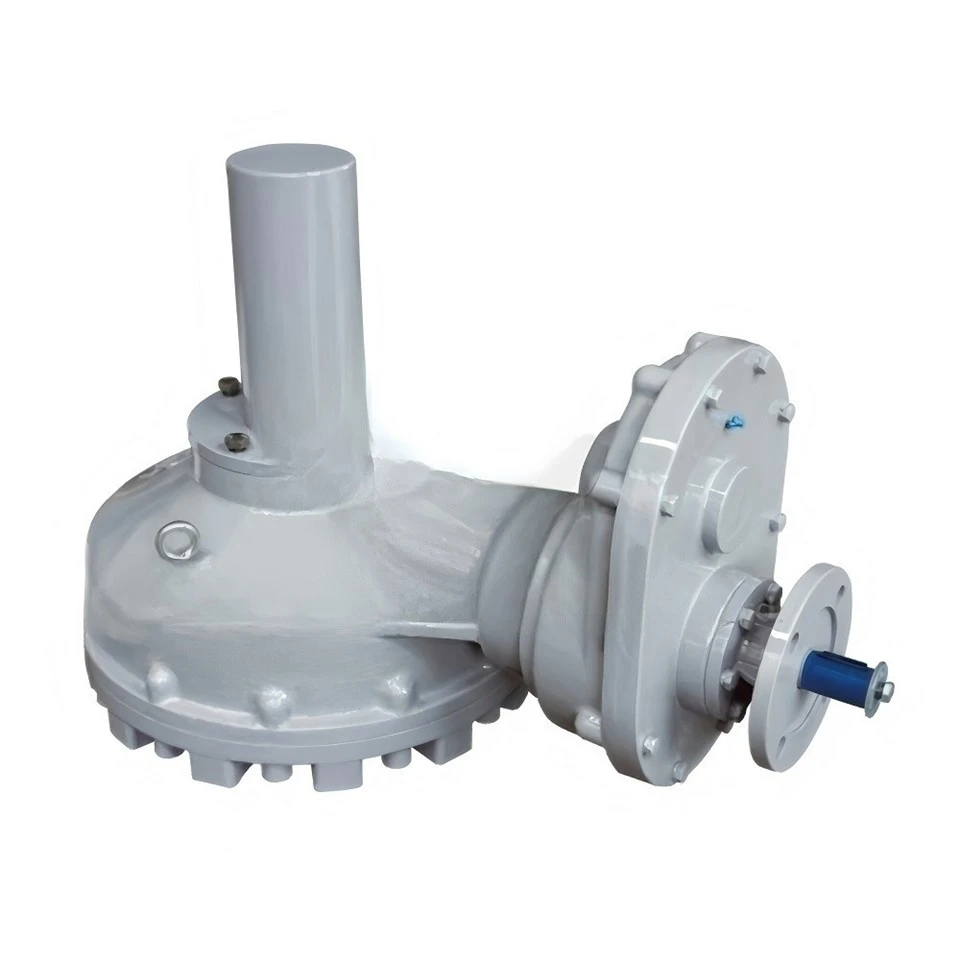 Multi turn electric gear actuator